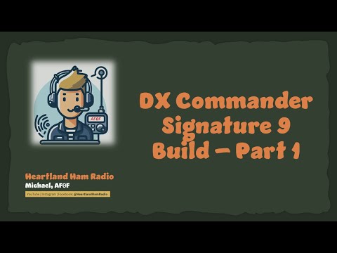 DX Commander Signature 9 Build - Part 1: Planning, Prep, Cutting Elements