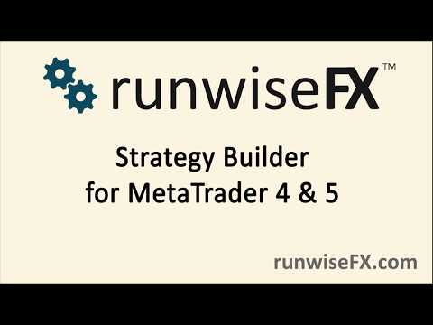 Video Strategy Builder plus Optimizer by RunwiseFX MT5