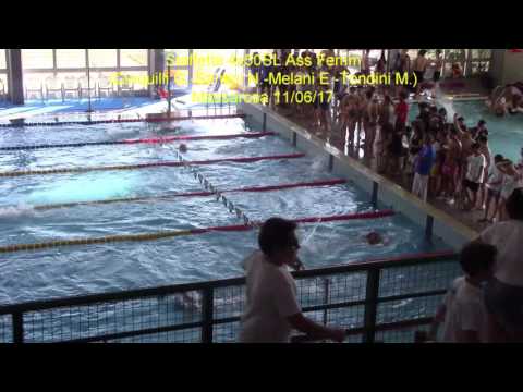 ST 4x50SL Ass Femm (Cinquilli G.-Santini N.-Melani E.-Tondini M.) - Massarosa 11/06/17