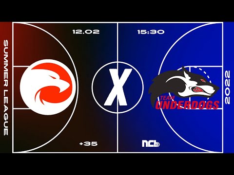 ABUTRES X UNDERDOGS - NCB SUMMER LEAGUE +35 M 2022