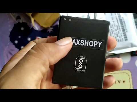 Unboxing of MAXSHOPY Mobile battery for intex AQUA LION T1 LITE