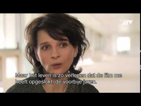 Juliette Binoche in Antwerpen   ATV be