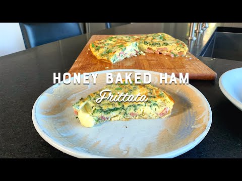 HONEY BAKED HAM FRITTATA