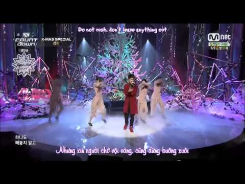 [Ngọc Ánh][Engsub+Vietsub] 141225 M Countdown FULL MOON - SUNMI (feat. MARK of GOT7)  1080P