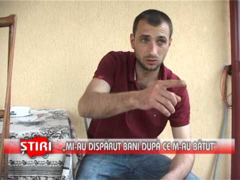„Mi-au dispărut bani după ce m-au bătut" - www.1tvbacau.ro (09.05.2013)