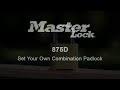 Master Lock® Set Your Own Combination Padlocks