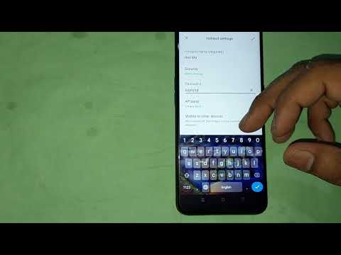 Hotspot password check kaise kare oppo r17 pro, Hotspot password setting oppo r17 pro