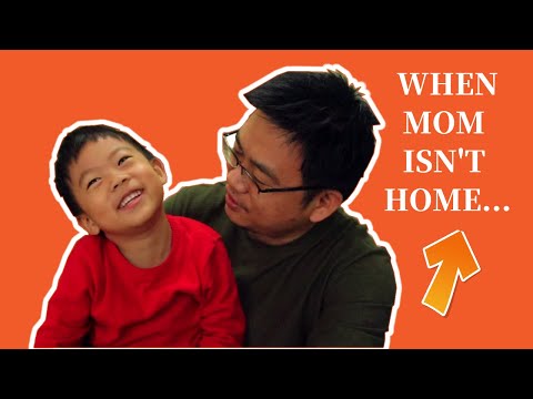 媽媽不在家，爸爸兒子怎麼辦？