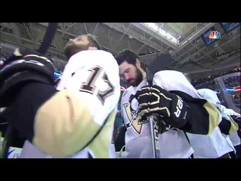 Металлика исполнила гимн на матче финала Кубка Стэнли между "Сан-Хосе" и "Питтсбургом" 06.06.2016