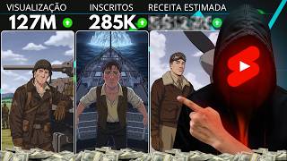 Criei um Canal Dark de Animação Cartoon com IA e Monetizei em 30 Dias