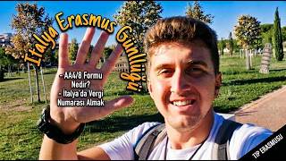 İtalya'da Vergi Numarası Almak - AA4/8 Formu Nedir? | İtalya Erasmus Günlüğü