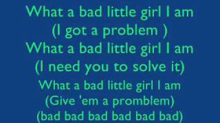 PCD BAD GIRL LYRICS