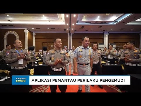 KORLANTAS POLRI LUNCURKAN APLIKASI PEMANTAU PERILAKU PENGEMUDI