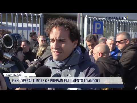 2022-11-07 CAMPI BISENZIO - GKN, OPERAI,TIMORE QF PREPARI FALLIMENTO USANDOCI