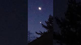 Shining planet venus.