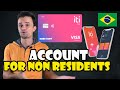 BRAZILIAN BANKING ACCOUNT FOR FOREIGNERS IN 4 MINUTES! - I will teach you everything!