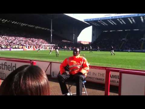 Blades v Charlton FA cup quarter final 2nd half injury time