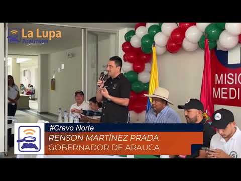 GOBERNADOR DE ARAUCA EXPLICO EL CONVENIO ENTRE EL INVIAS Y LA ALCALDIA DE CRAVO DE LA VÍA