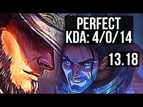 TWISTED FATE vs SYLAS (MID) | 4/0/14, Rank 3 TF | EUW Challenger | 13.18
