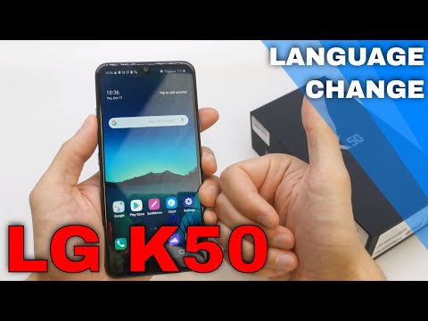 How to Change Language in LG K50 - Language Settings