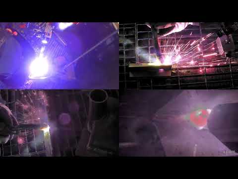 MIG welding - MeltView® APEX3 camera and RAD8 light