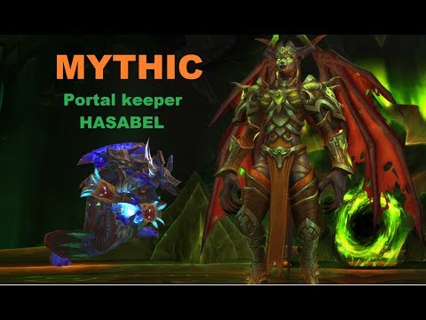 [Elemental Shaman PoV] Portal Keeper Hasabel Mythic - Antorus the Burning Throne 7.3.2