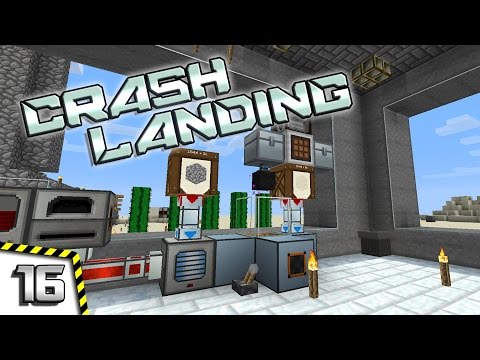 Minecraft Crash Landing - #16 - Auto Sifter + Helmet Upgrades