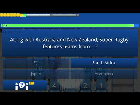 QuizTix: Rugby Trivia, A Sports Quiz Game Video
