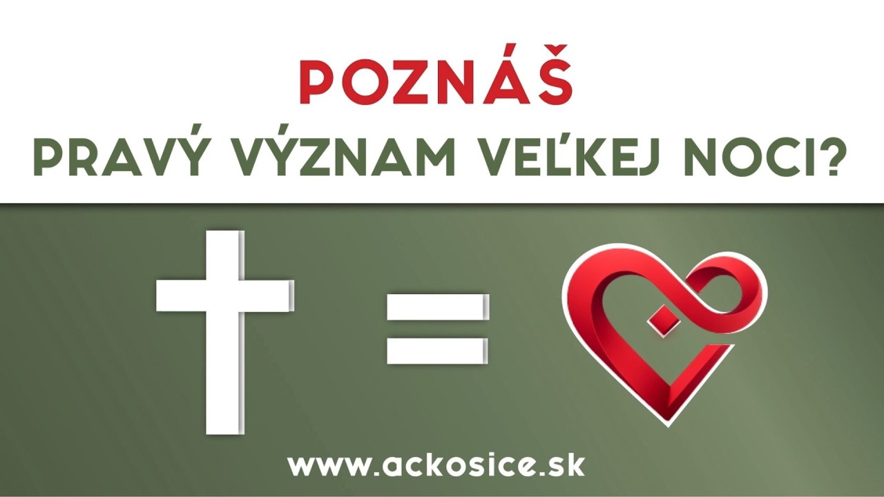 Pravý význam Veľkej noci