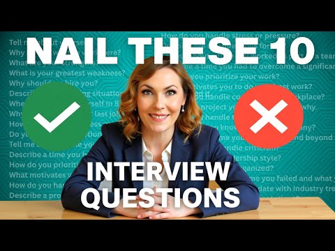 10 Common Job Interview Questions and Answers