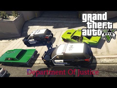 GTA 5 SAPDFR DOJ - Car Accident! [1]