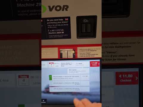 Viajar do aeroporto de Viena para a cidade de Viena - onde, como, a que custo?