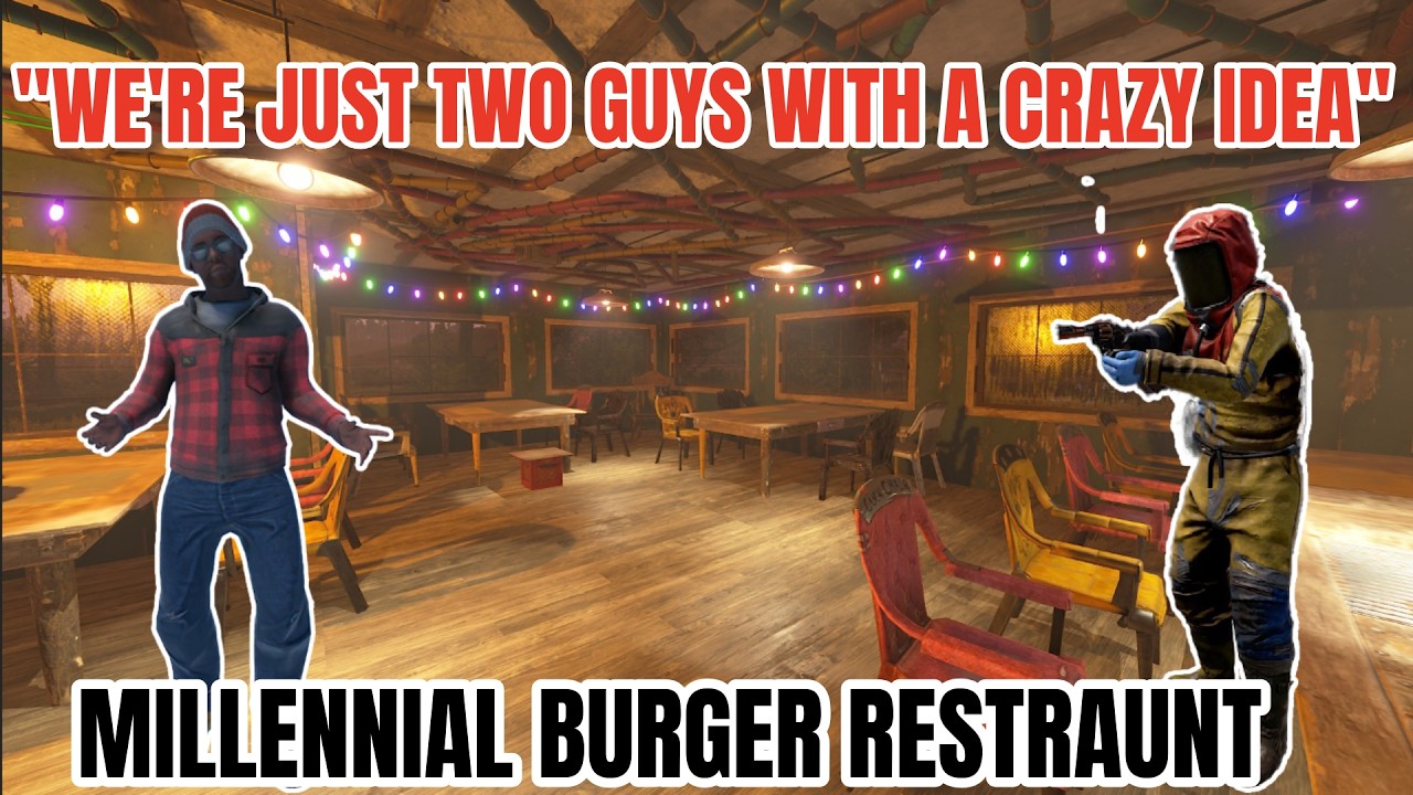 We Made A Millenial Burger Restraunt On Rust...