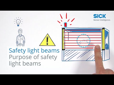 Tutorial Safety light beam basics (1/8): What is the purpose of safety light beams?