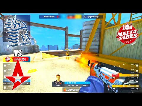 Lyngby Vikings vs Astralis Talent - Malta Vibes Knockout Series 2 | CSGO HIGHLIGHTS