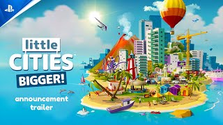 Little Cities: Bigger! - Announcement Trailer Trailer