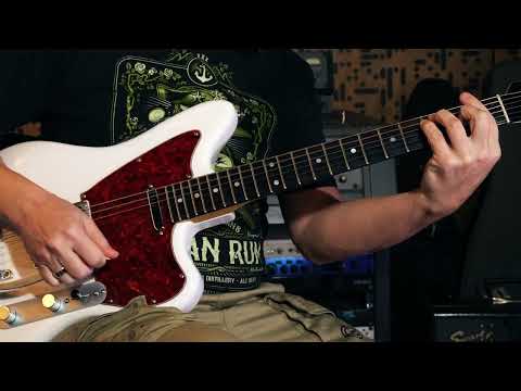 Starr Custom Offset Telemaster Jazzcaster | Short Scale | Mojo UK Pickups | Callaham & Emerson Custom Upgrades Telemaster 2020-2023 - translucent white image 16