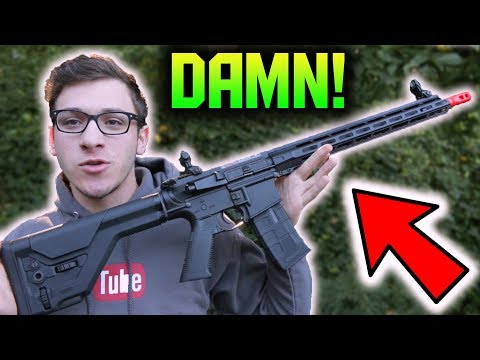 ICS CXP-MMR DMR Airsoft Review & Shooting Test! ABSOLUTE BEAST!!