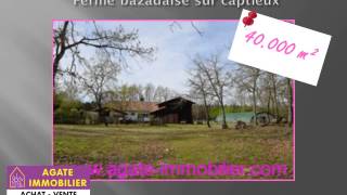 preview picture of video 'vente ferme bazadaise sur 4 hectares 33840 captieux'