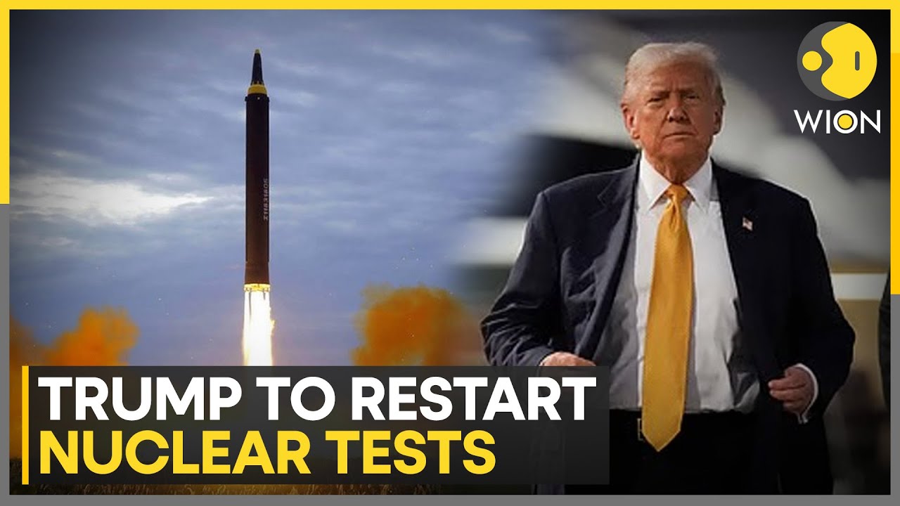 Trump's Order Follows Russia's Test of Nuclear-Powered Missiles | WION