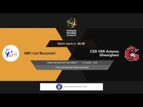 L1BM 2024-2025: Leii București - CSS VSK Antares Gheorgheni