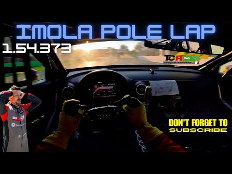 Onboard the #191 l IMOLA l AUDI RS3 TCR DSG l 1.54.3   + 30kg BALLAST