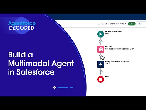 Build a Multimodal Agent in Salesforce | Agentforce Decoded