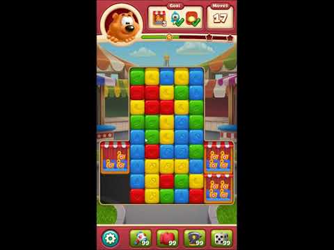 Toon Blast Level 3763 - NO BOOSTERS 🐻🐺🐱 | SKILLGAMING ✔️