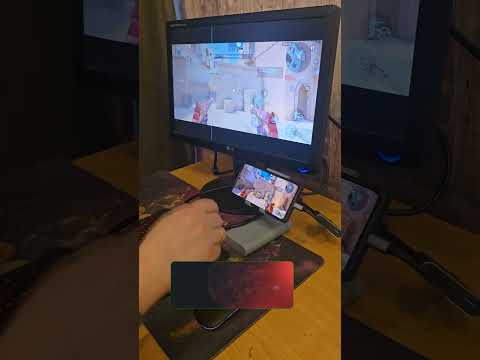 Подключение телефона к монитору.