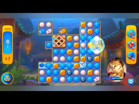 Fishdom 2022, no Boosters,  10232  level  -  прохождение без бустеров,  10232  уровень.