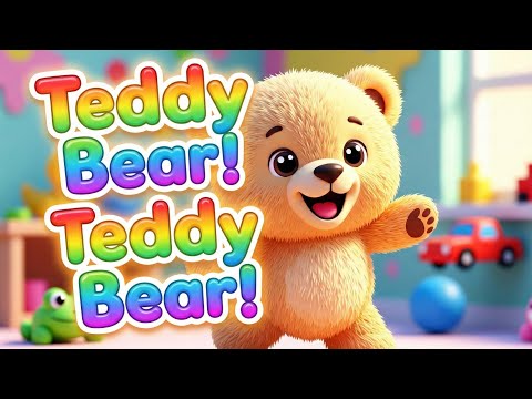 Teddy bear teddy bear | Teddy bear song| Nursery rhymes| @BABYFUN-rhymes-tales #teddybear #kidssong 