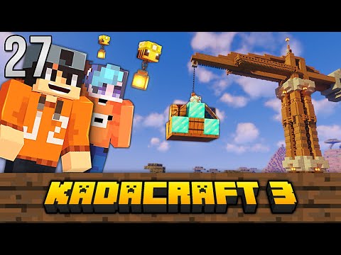 KadaCraft 3 #27 : MINING CRANE (Filipino Minecraft SMP)