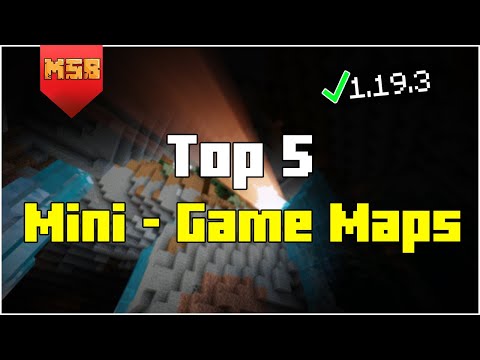 Top 5 Mini Game Maps for Minecraft 1.19.4