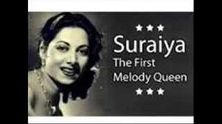 Jab se chale gaye hain wo .Suraiya in Film Natak (1947